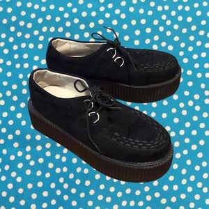 *Black Suede Creepers*